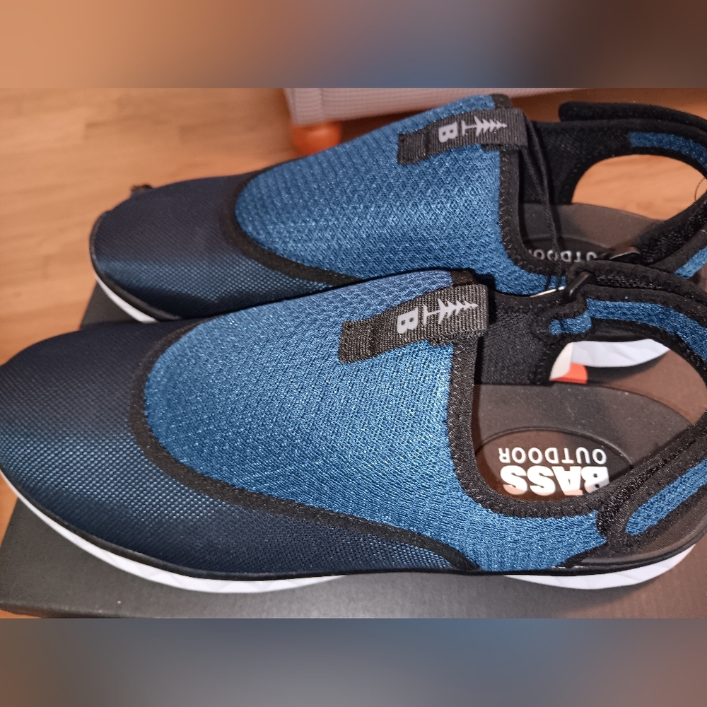 Bass Outdoor Blue Slip-On Sneakers Size 10.5 Mens